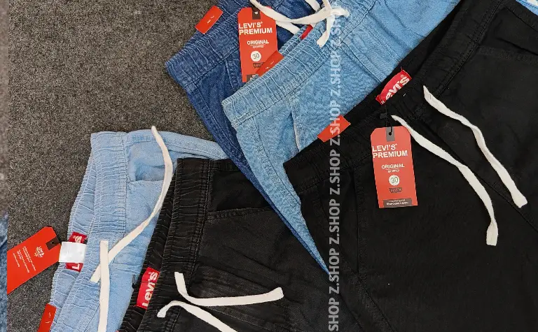 4 pocket denim trouser