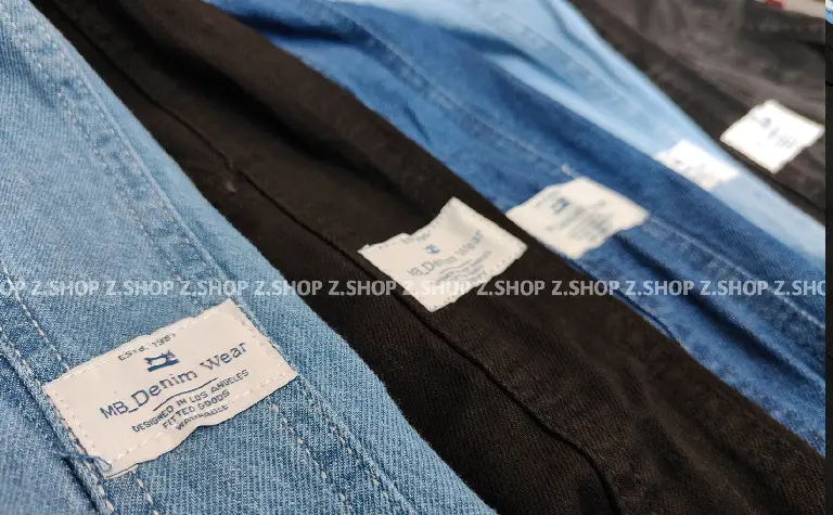 4 pocket denim trouser