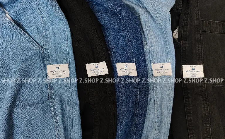 4 pocket denim trouser