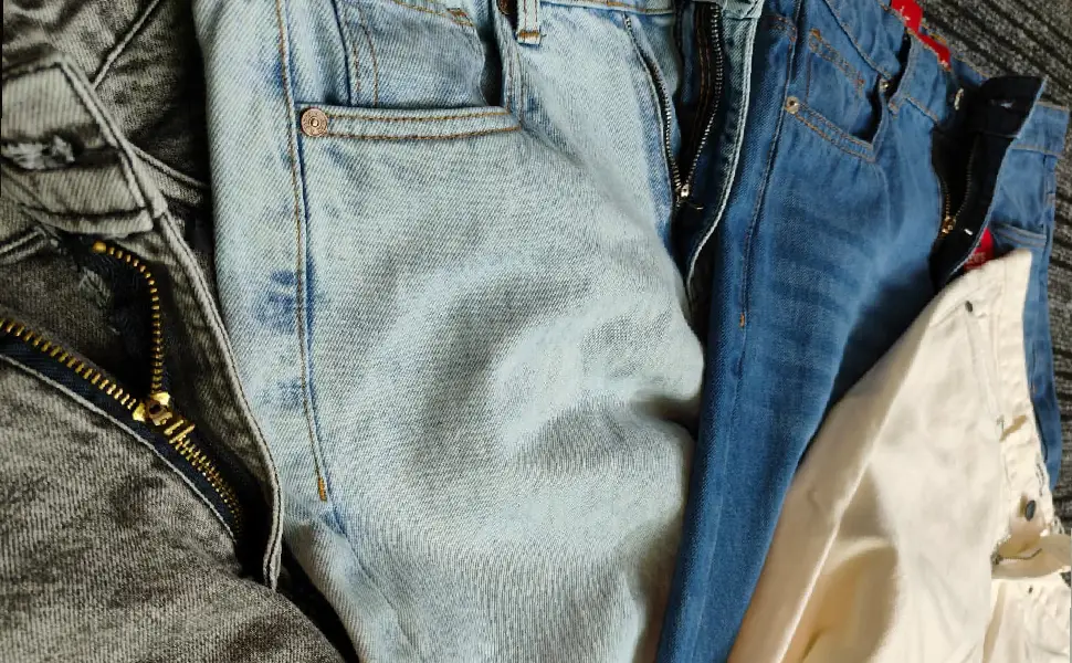 4 pocket straight fit jeans