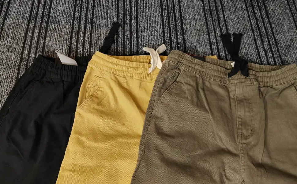 4 pocket gabardine trouser Khaki
