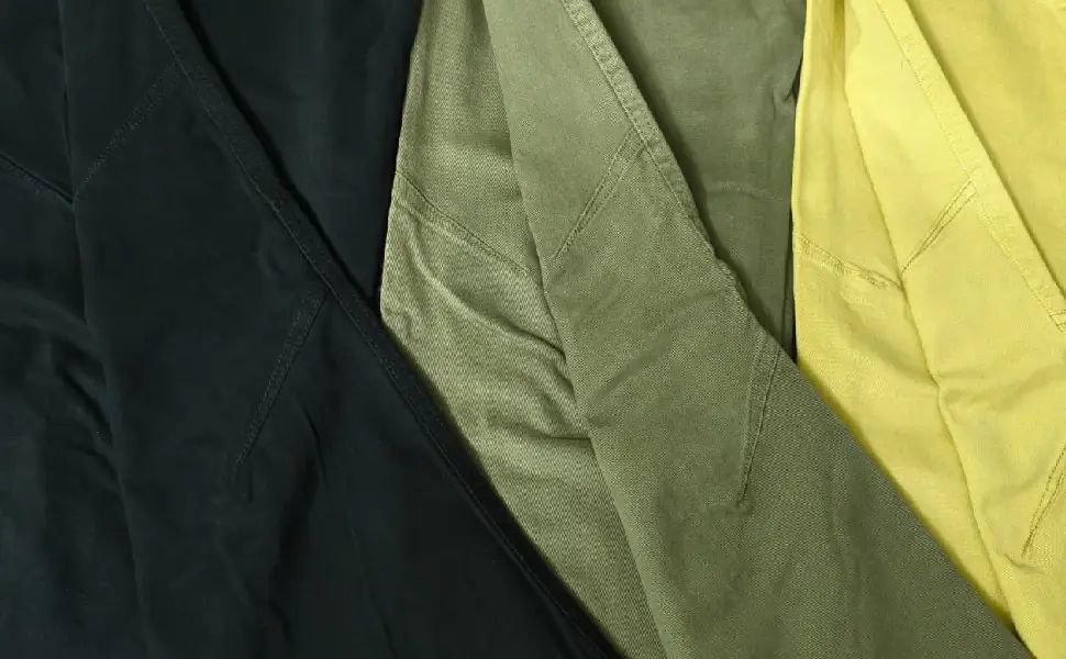 4 pocket gabardine trouser Khaki