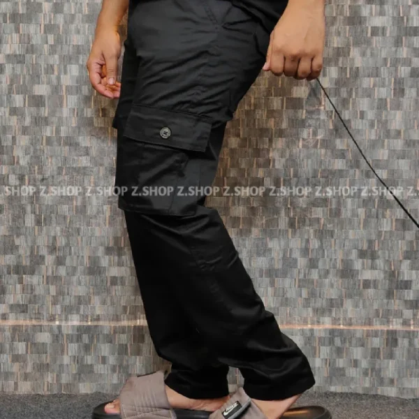 Black 6 Pocket Baggy jeans Pant