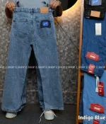 Indigo blue 4 Pocket Denim Baggy Jeans