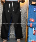 4 Pocket Denim Trouser Black