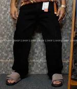 Black 6 Pocket Baggy jeans Pant