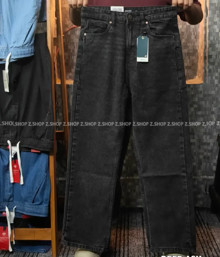 Deep ash 4 Pocket Denim Baggy Jeans Pant