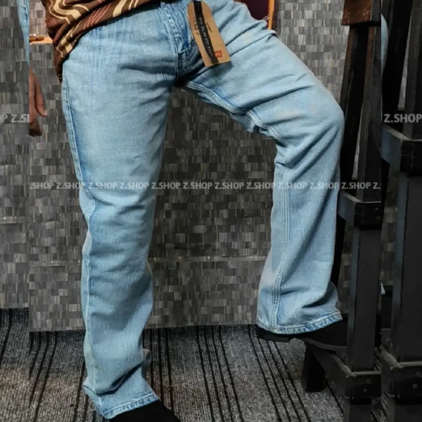 Premium bootcut jeans light blue