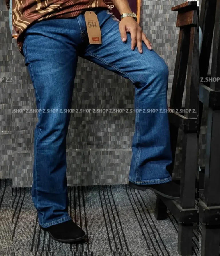 Premium bootcut jeans mid blue