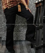 Premium bootcut jeans black