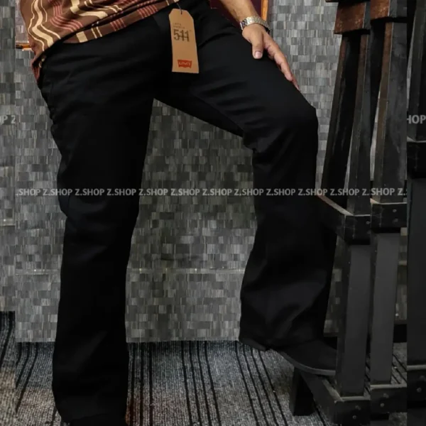 Premium bootcut jeans black