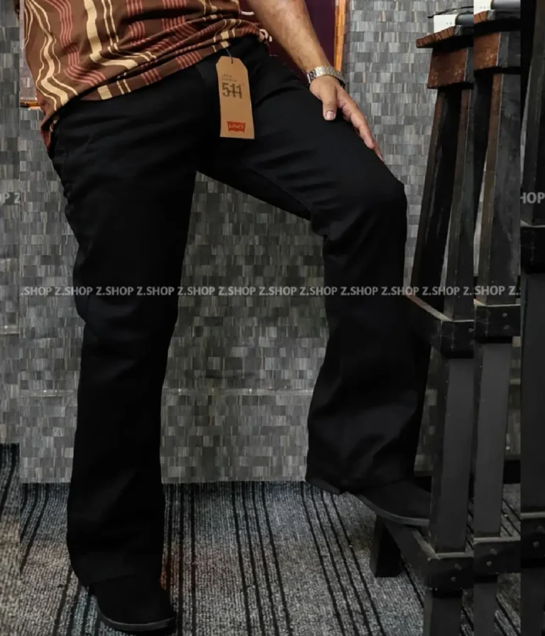Premium bootcut jeans black