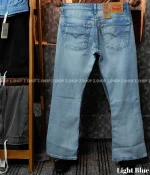 Premium bootcut jeans light blue