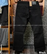 Premium bootcut jeans black