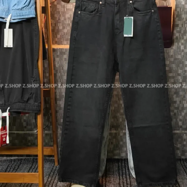 Black wash 4 Pocket Denim Baggy Jeans