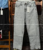 Stonewash 4 Pocket Denim Baggy Jeans
