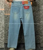 light blue 4 Pocket Denim Baggy Jeans