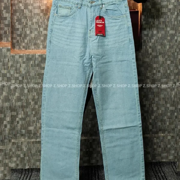 Sky blue 4 Pocket Denim Baggy Jeans