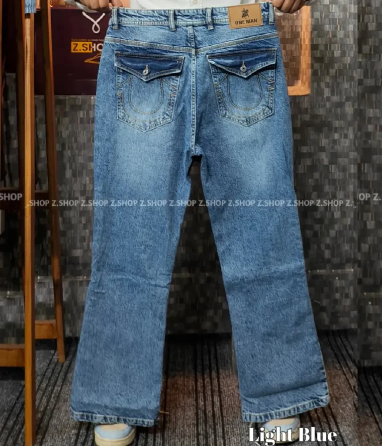 Bootcut Light blue