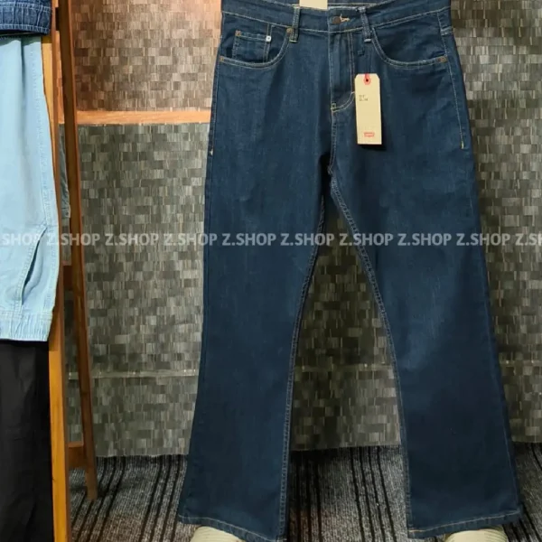 Bootcut deep blue