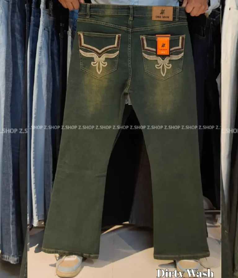 Bootcut Dirty wash