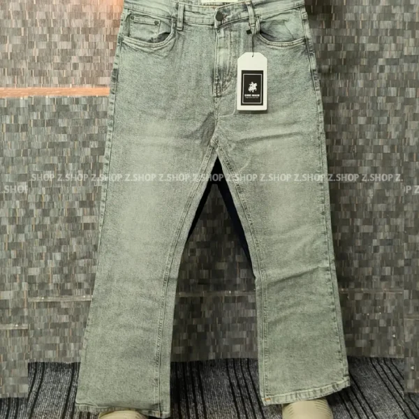 Bootcut stone wash