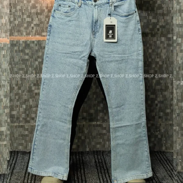 Bootcut indigo blue
