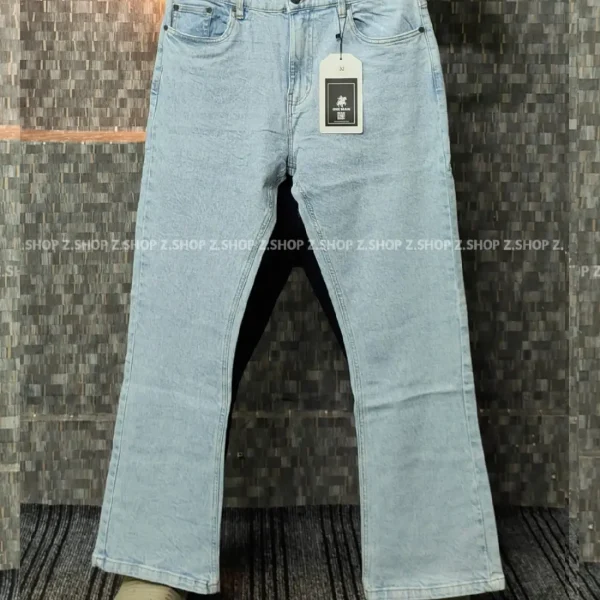 Bootcut light blue