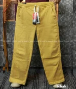 4 pocket gabardine trouser Khaki