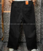 4 pocket gabardine trouser black