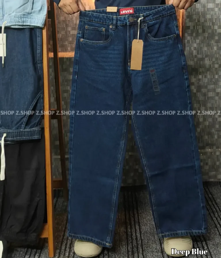 4 pocket new Deep blue baggy