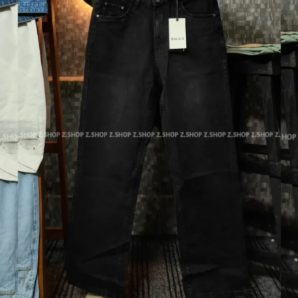 Baggy Jeans Black Wash