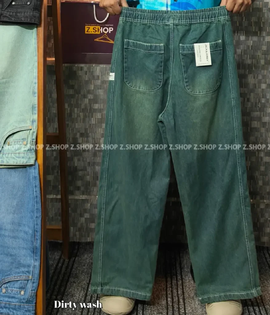 Trouser dirty wash