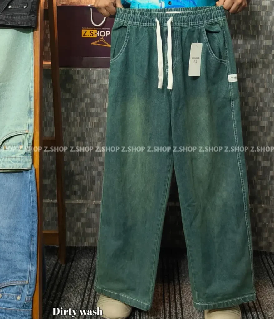 Trouser dirty wash
