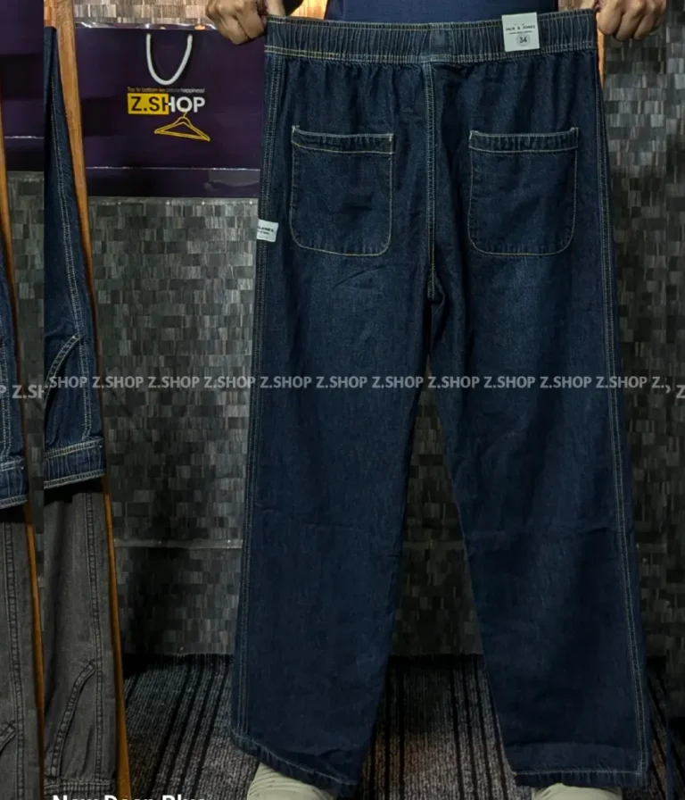 4 Pocket Denim Trouser Deep Blue