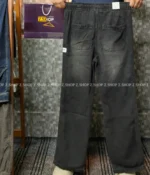 Semi Baggy Denim Trouser Vintage Black - Image 2