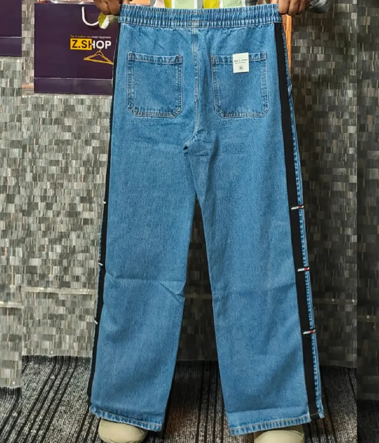 Denim Baggy trouser deep blue