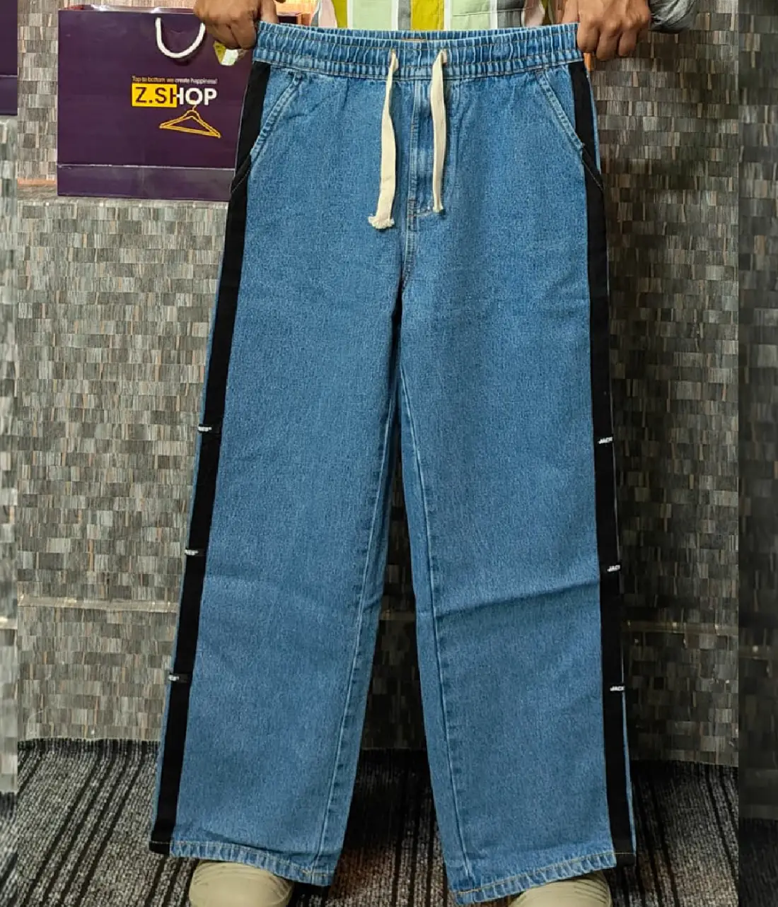 4 - 2026-10-18T160451.542 Denim Baggy trouser deep blue