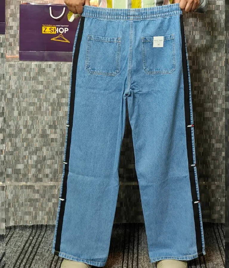 Denim baggy trouser Light blue