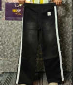 Denim baggy trouser Black