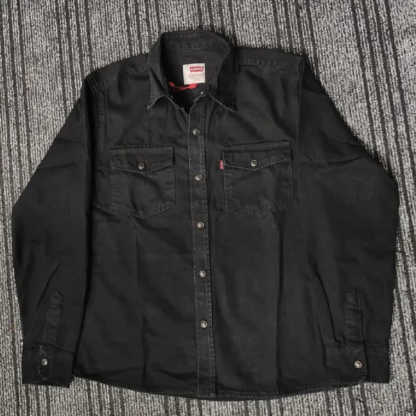 Denim Shirt Black