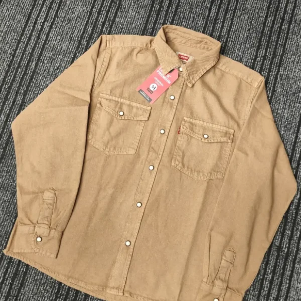 Denim Shirt brown