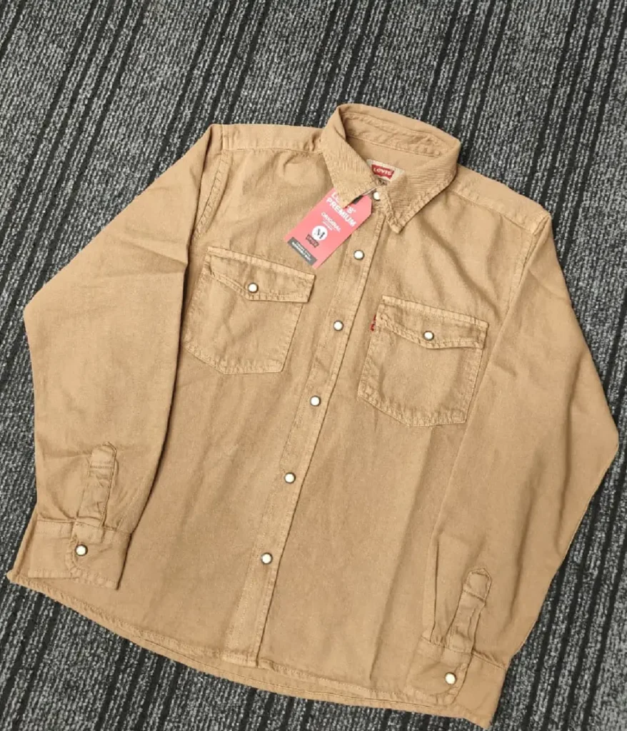 Denim Shirt brown