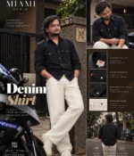 Denim Shirt Black