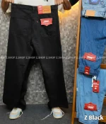 ZBlack 4 Pocket Denim Baggy Jeans