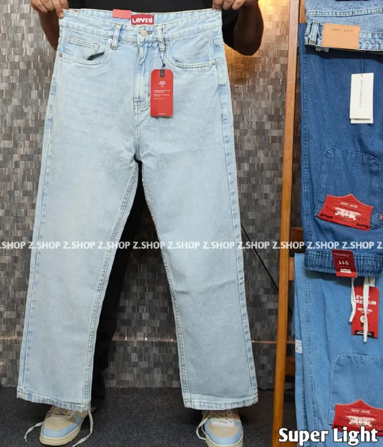 super light 4 Pocket Denim Baggy Jeans