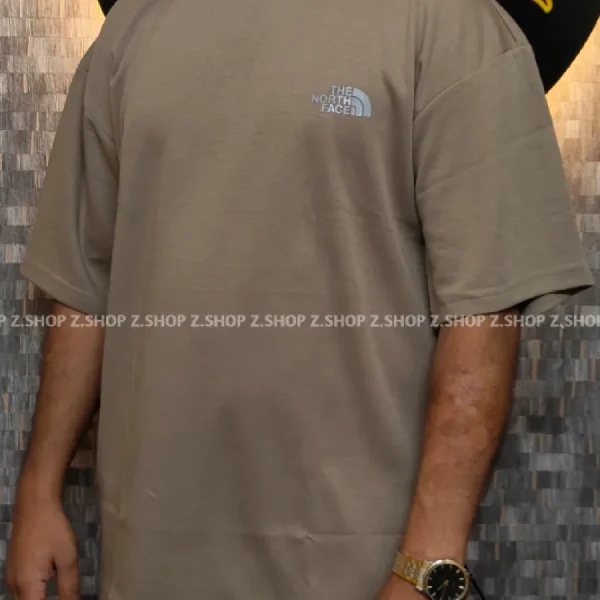 Light Brown Oversized Drop Shoulder T-Shirt