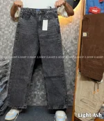 Light ash 4 Pocket Denim Baggy Jeans Pant