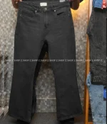 Men’s 4 pocket bootcut jeans pant deep ash