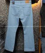 Men’s 4 pocket bootcut jeans pant light blue